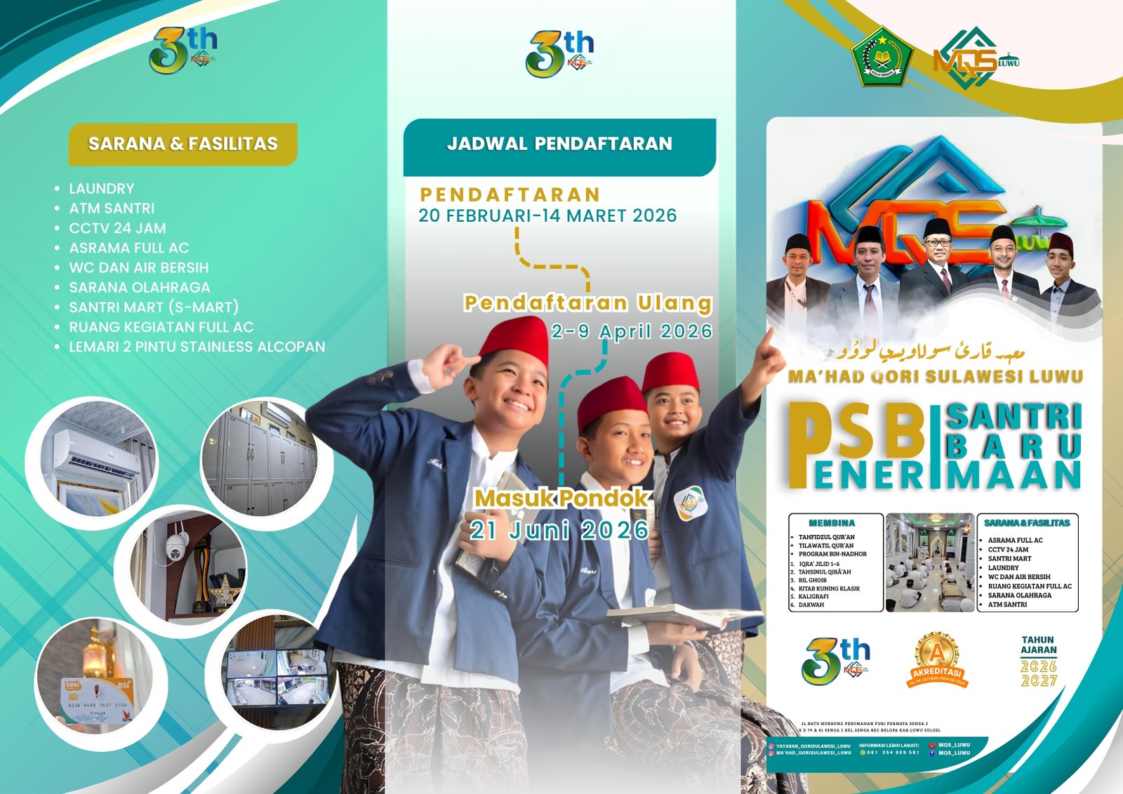 Brosur Penerimaan Santri Baru